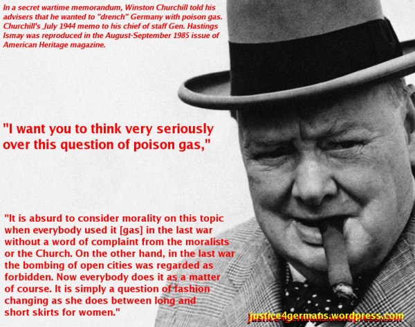 Churchill - Gas the Germans